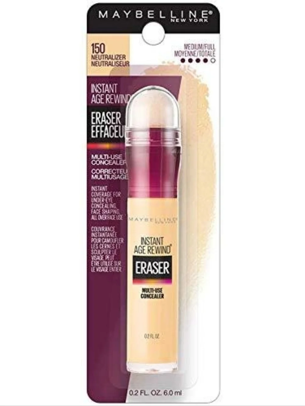 Maybelline Instant Age Rewind Eraser Dark Circles Treatment Concealer 150